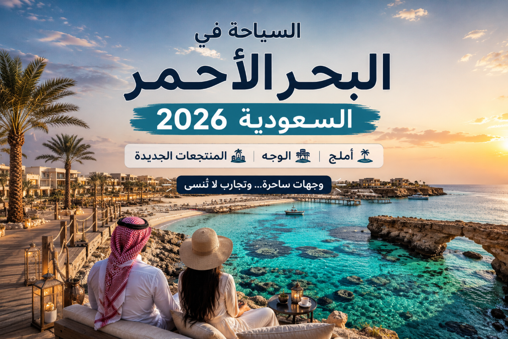 السياحة في البحر الأحمر السعودية 2026: أملج والوجه والمنتجعات الجديدة