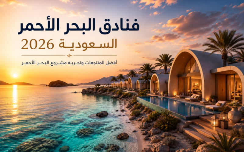 فنادق البحر الأحمر السعودية 2026: أفضل المنتجعات وتجربة مشروع البحر الأحمر
